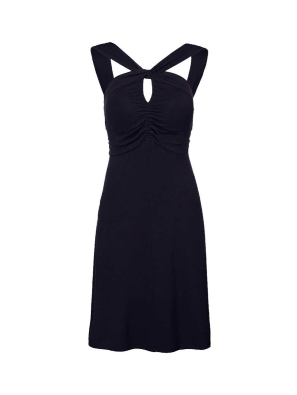 Cabi Navy Strap Tee Dress Size Medium EUC